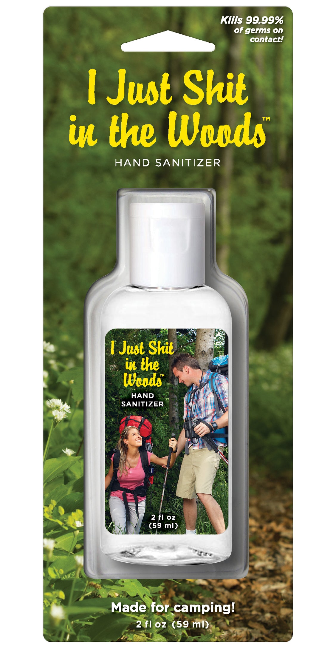 Blue Q Shit in the Woods Hand Sanitizer