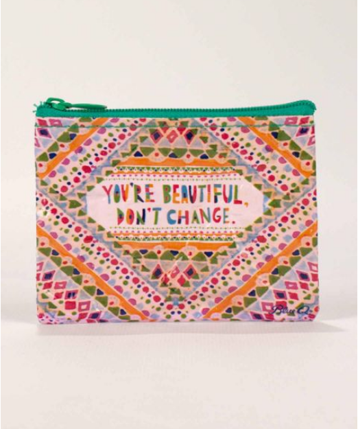 Porte-monnaie Q bleu