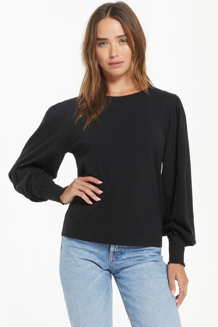 Z Supply Emery Langarmshirt