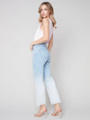 Charlie B Ombre Wide Leg Cropped Jean