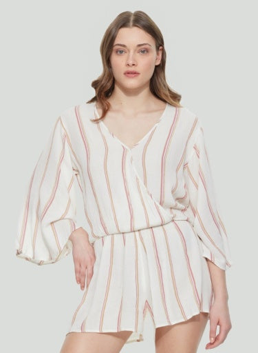 Dex Wrap Front Romper