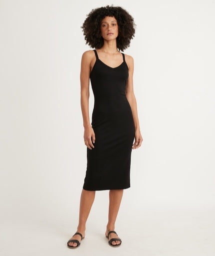 Marine Layer Lexi Rib Spaghetti Strap Dress