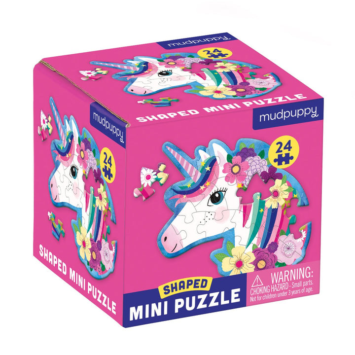 Mini puzzle licorne 24 pièces